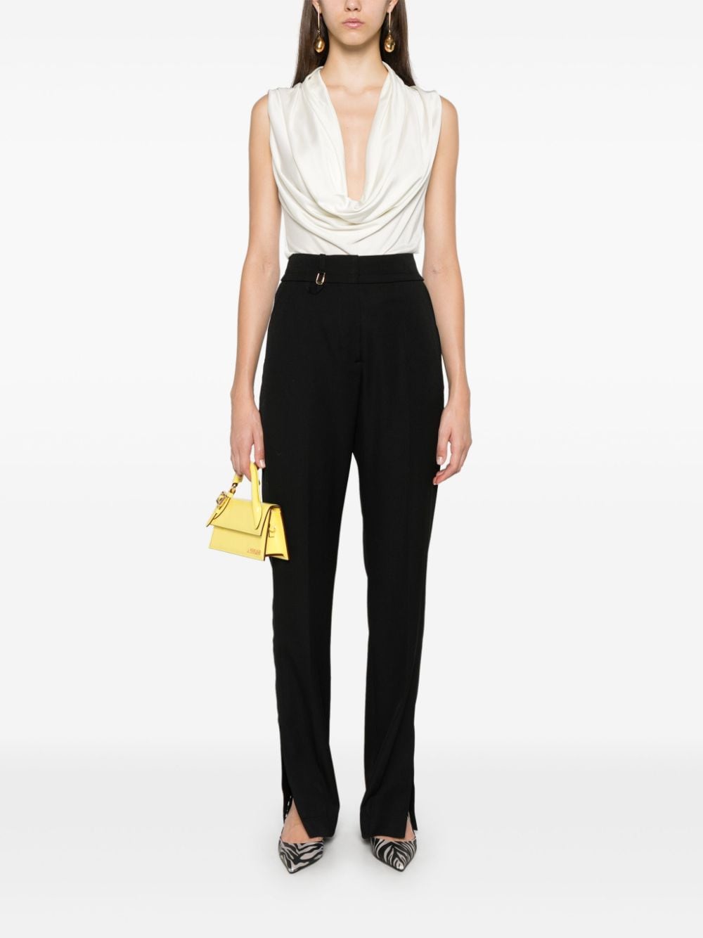 Панталон JACQUEMUS Черен