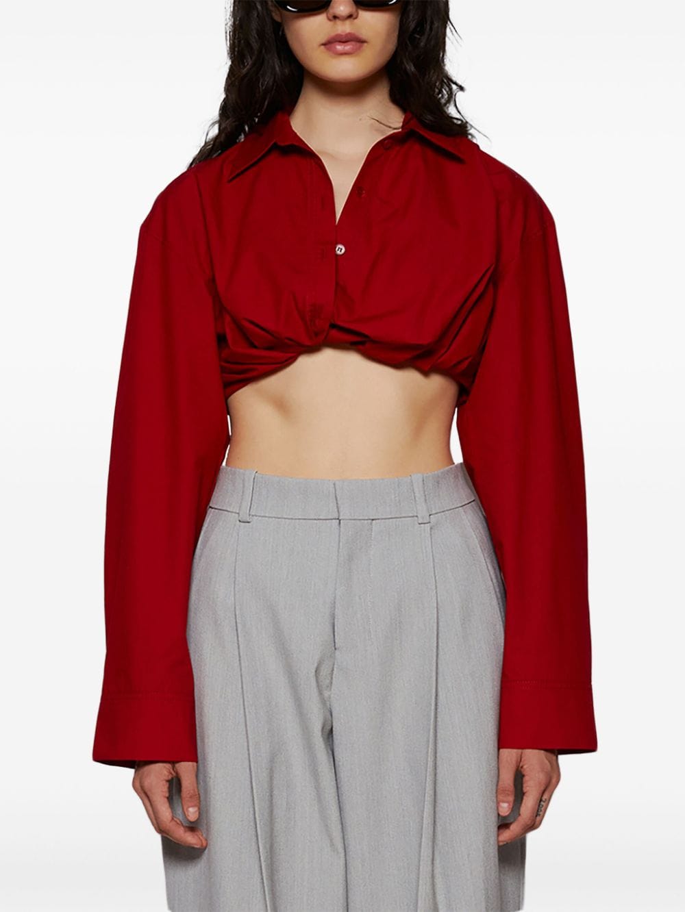 Ризи JACQUEMUS червени