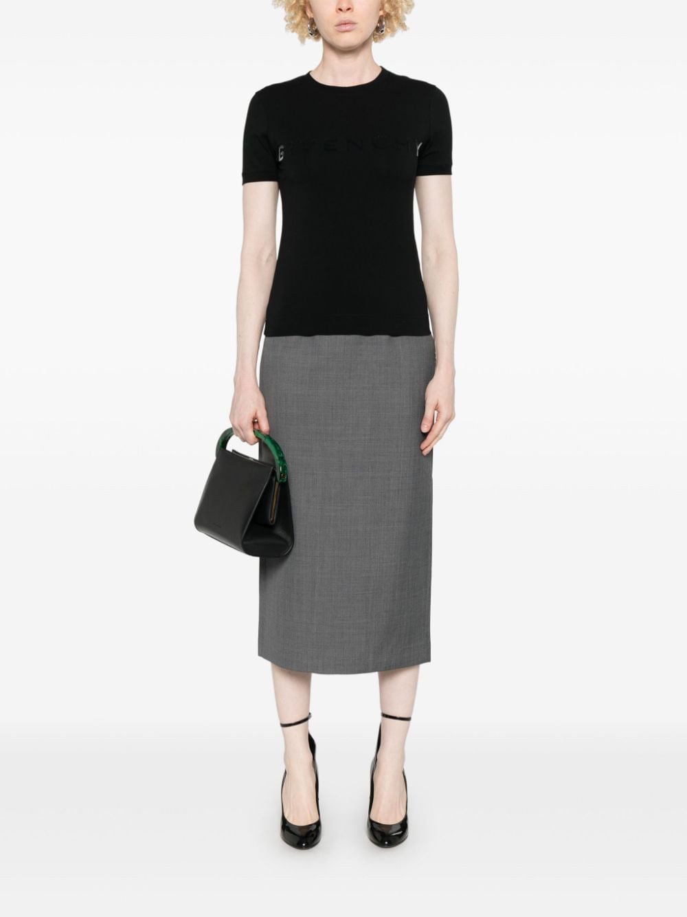 Тениски и поло блузи Givenchy в черно