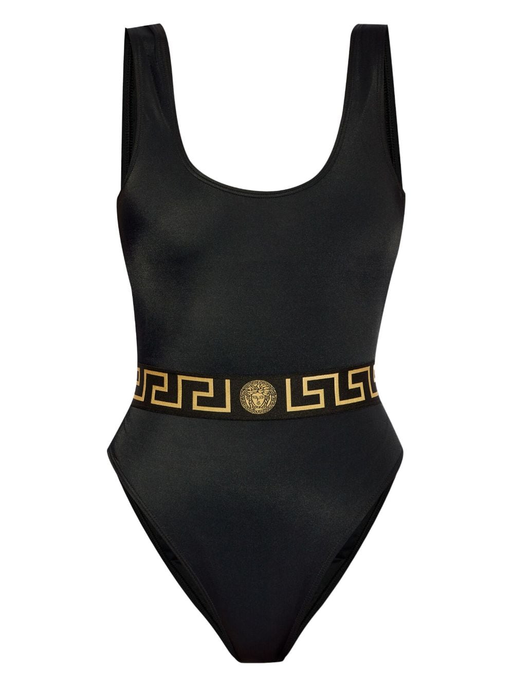 Бански костюм Versace Medusa с вдлъбнато деколте
