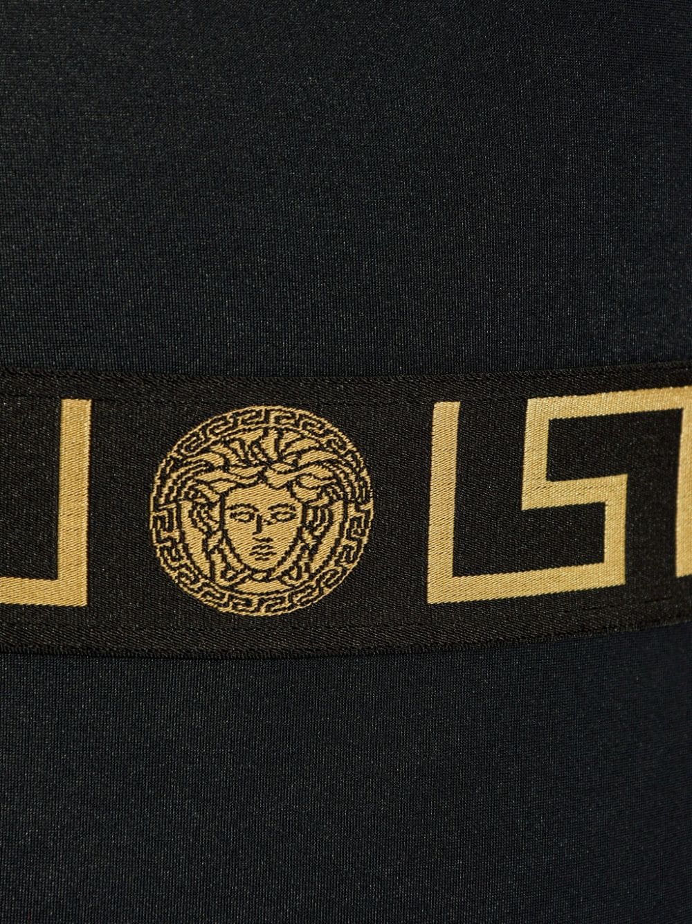 Бански костюм Versace Medusa с вдлъбнато деколте