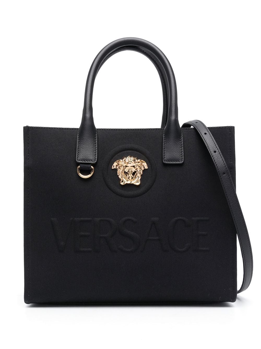 Малка платнена чанта Versace La Medusa