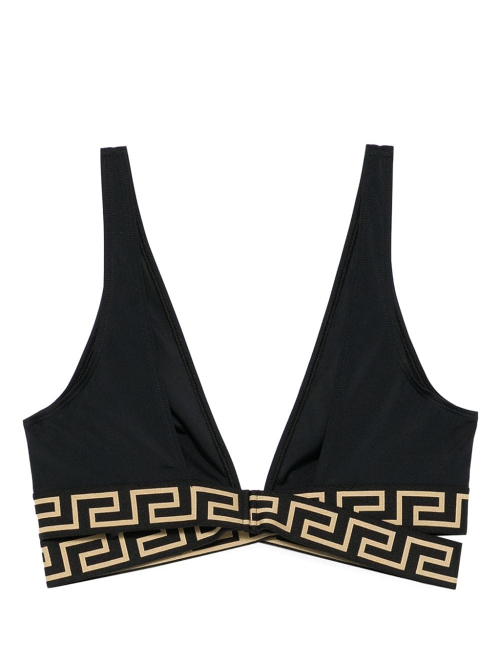 Горнище на бикини Versace с гръцки принт