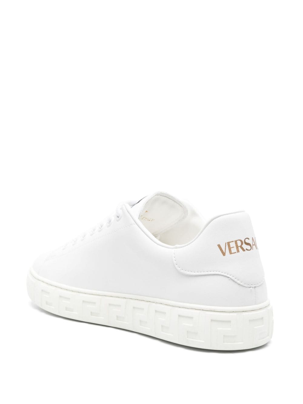 Кецове Versace Greca от изкуствена кожа