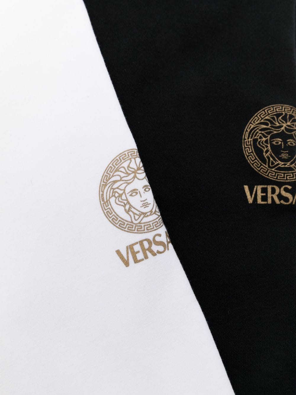 Памучна тениска Versace с щампа Медуза