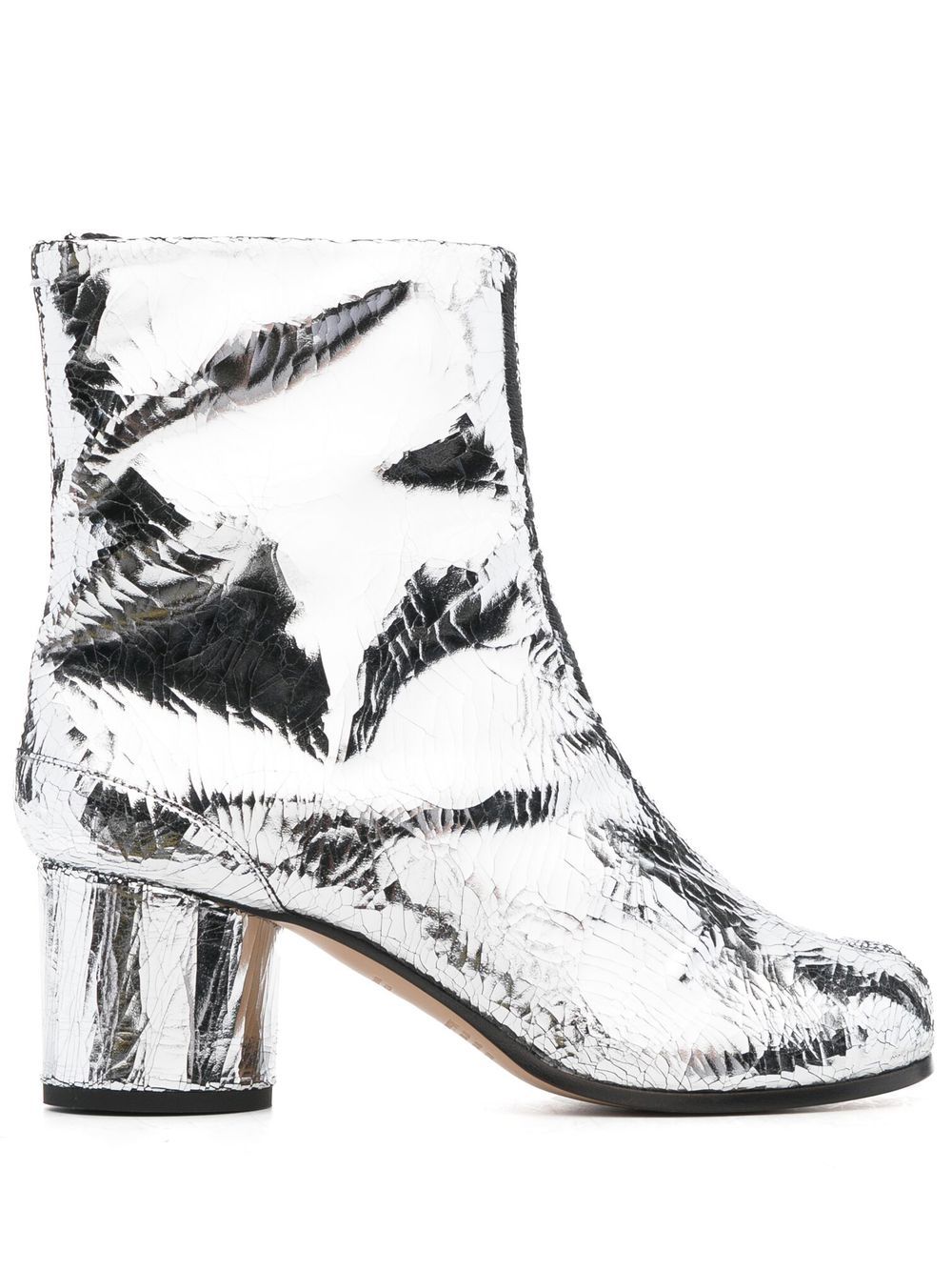 Боти Maison Margiela Tabi 60 мм с огледален ефект