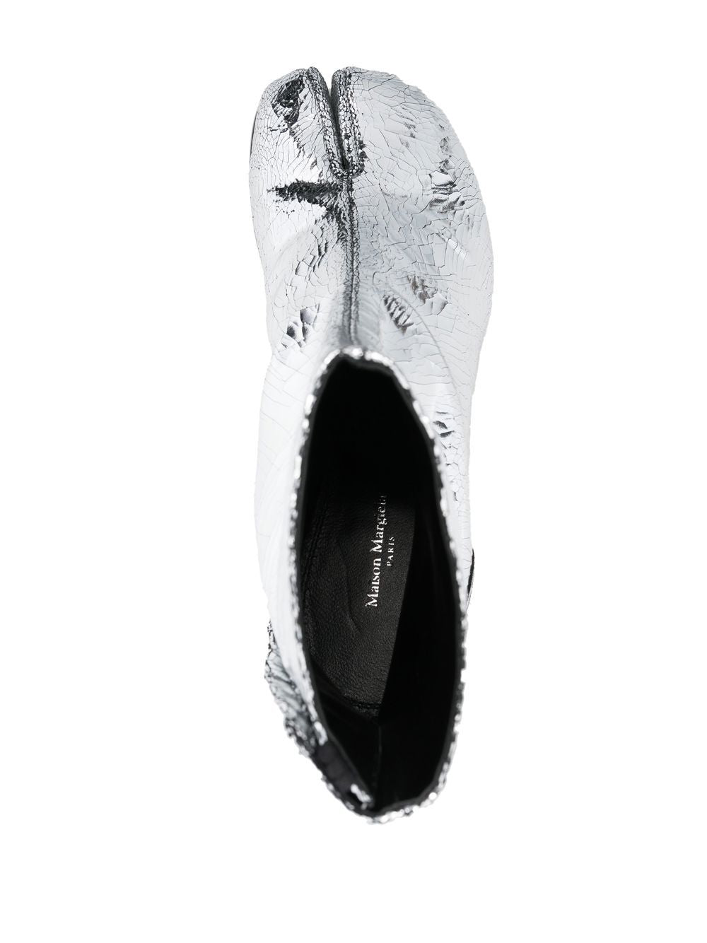 Боти Maison Margiela Tabi 60 мм с огледален ефект