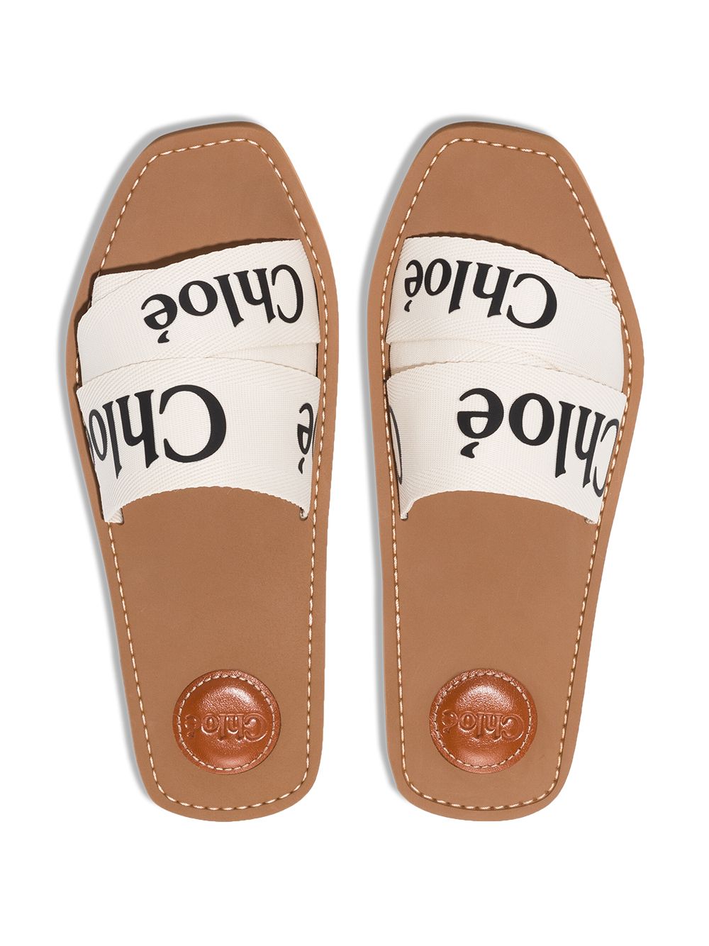 Плоски чехли Chloè Chloé Woody
