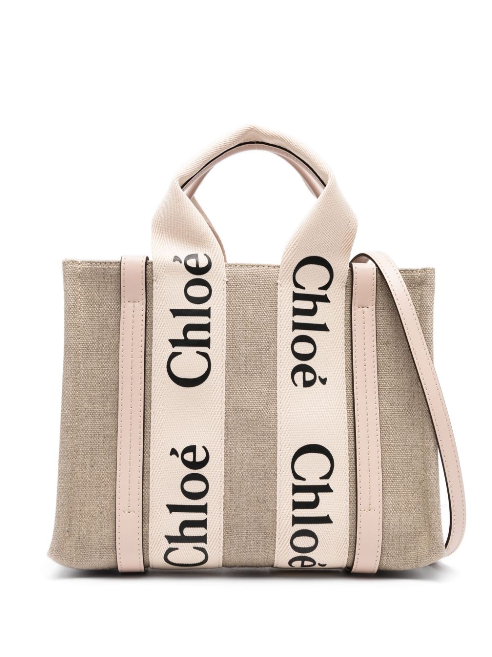 Чанта тип „тоут“ с лого на Chloè Chloé Woody