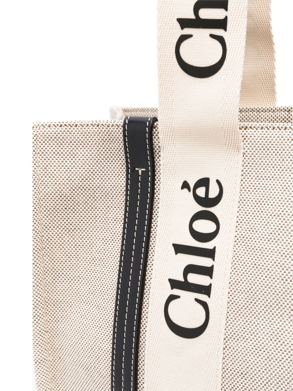 Чанта тип „тоут“ с лого на Chloè Chloé Woody