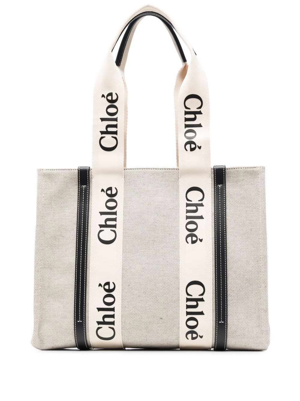 Чанта тип „тоут“ с лого на Chloè Chloé Woody