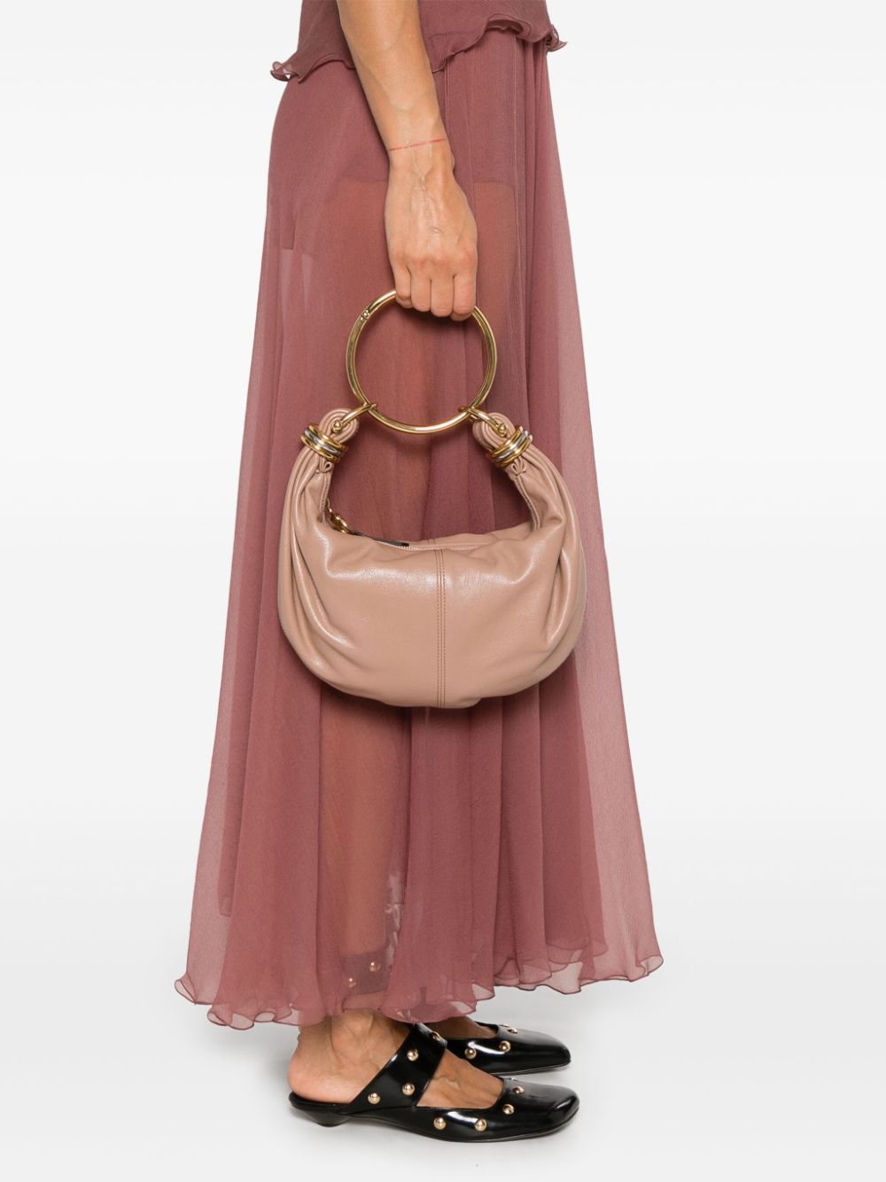 Чанта тип хобо с малка гривна Chloè Chloé
