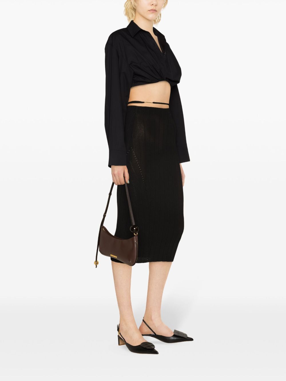 Поли JACQUEMUS Черни