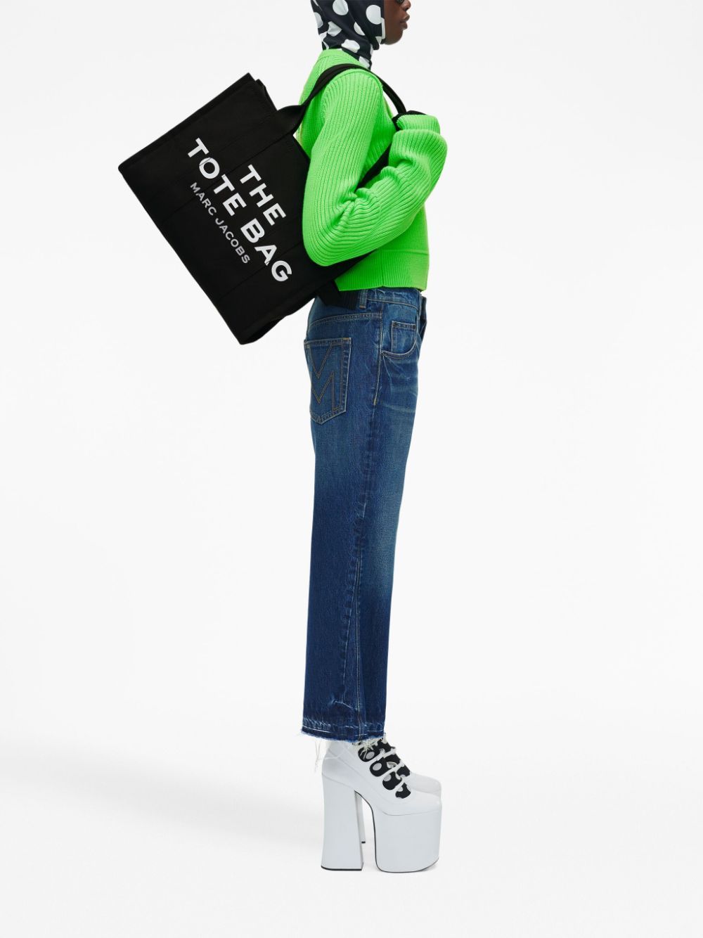 Голямата платнена чанта Marc Jacobs