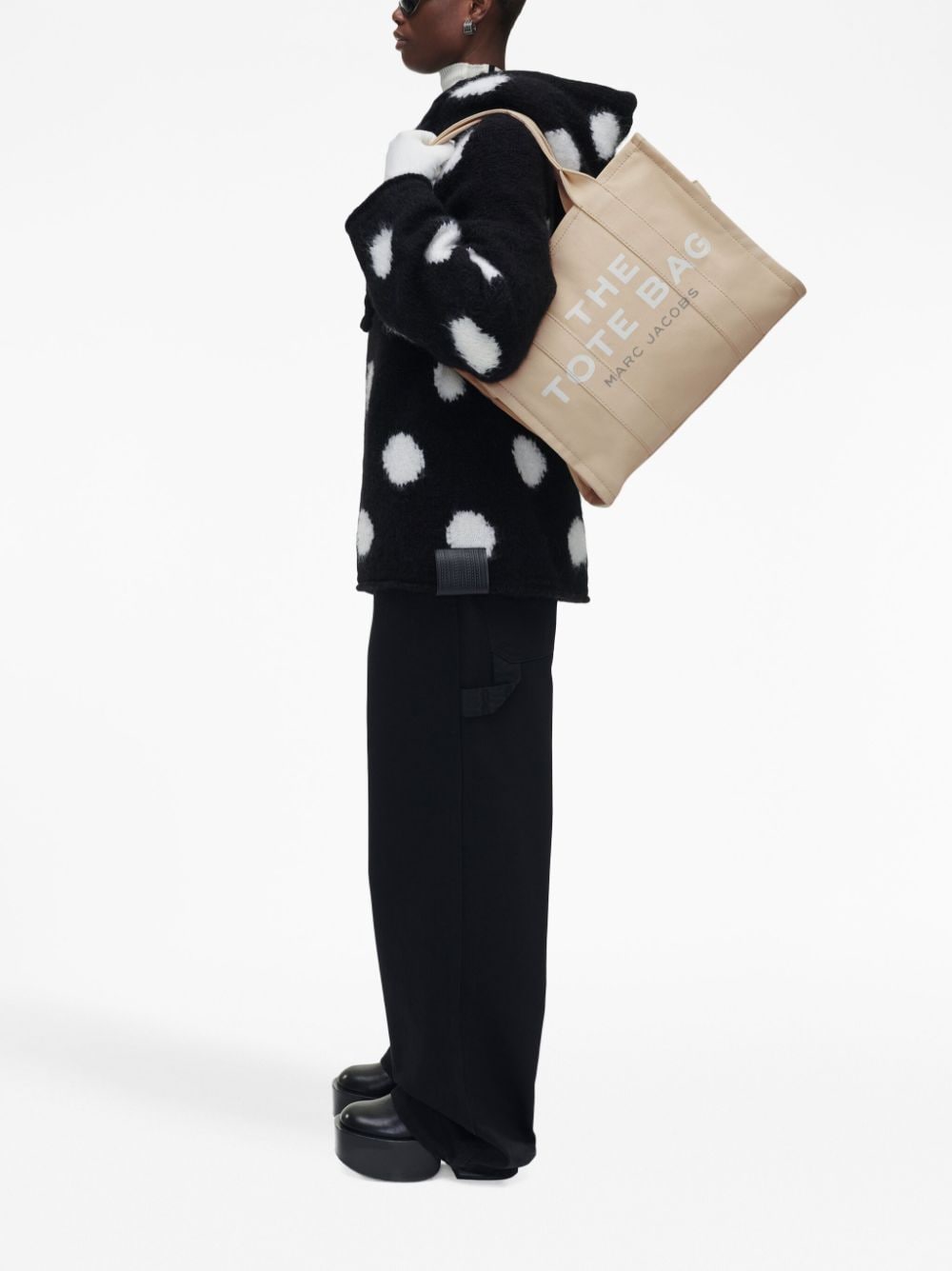 Marc Jacobs Голямата платнена чанта Tote
