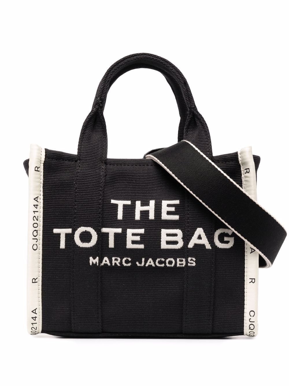 Малката чанта тип жакард Marc Jacobs