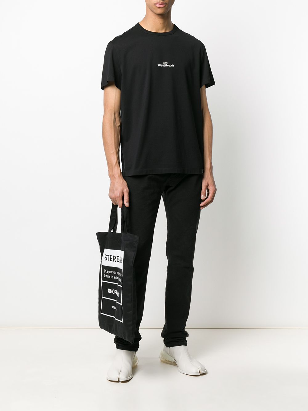 Тениски и поло блузи Maison Margiela в черно