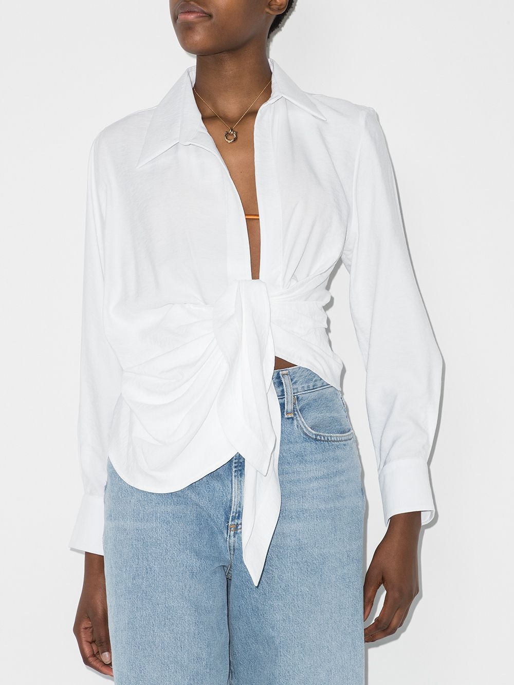 Ризи JACQUEMUS бели