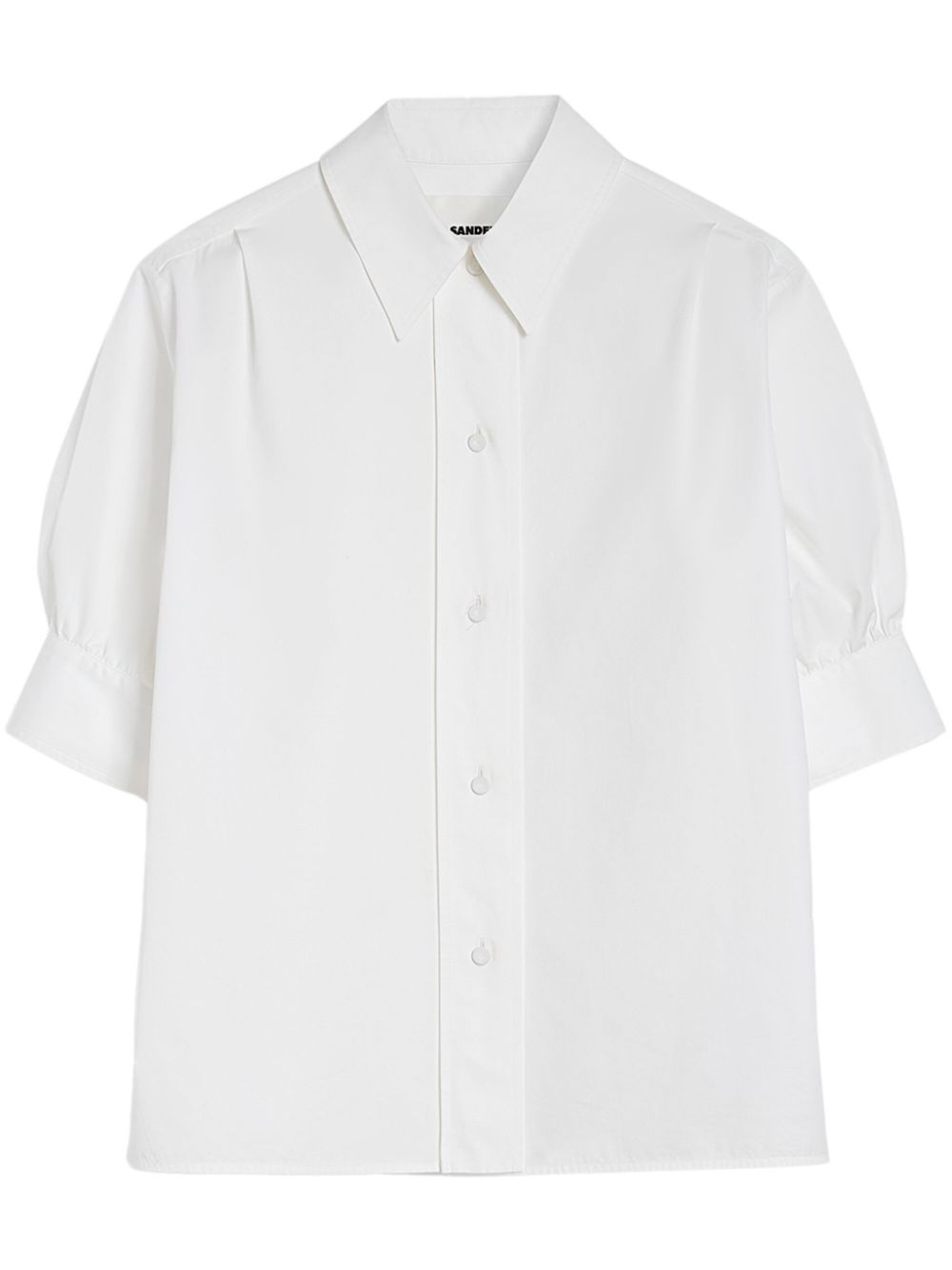 Ризи Jil Sander бели