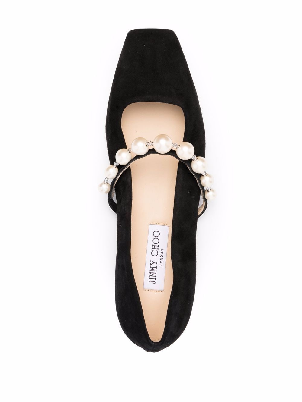Балетки Jimmy Choo с квадратни пръсти Ade