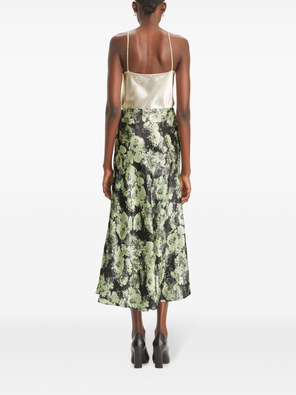Зелени поли на Tory Burch