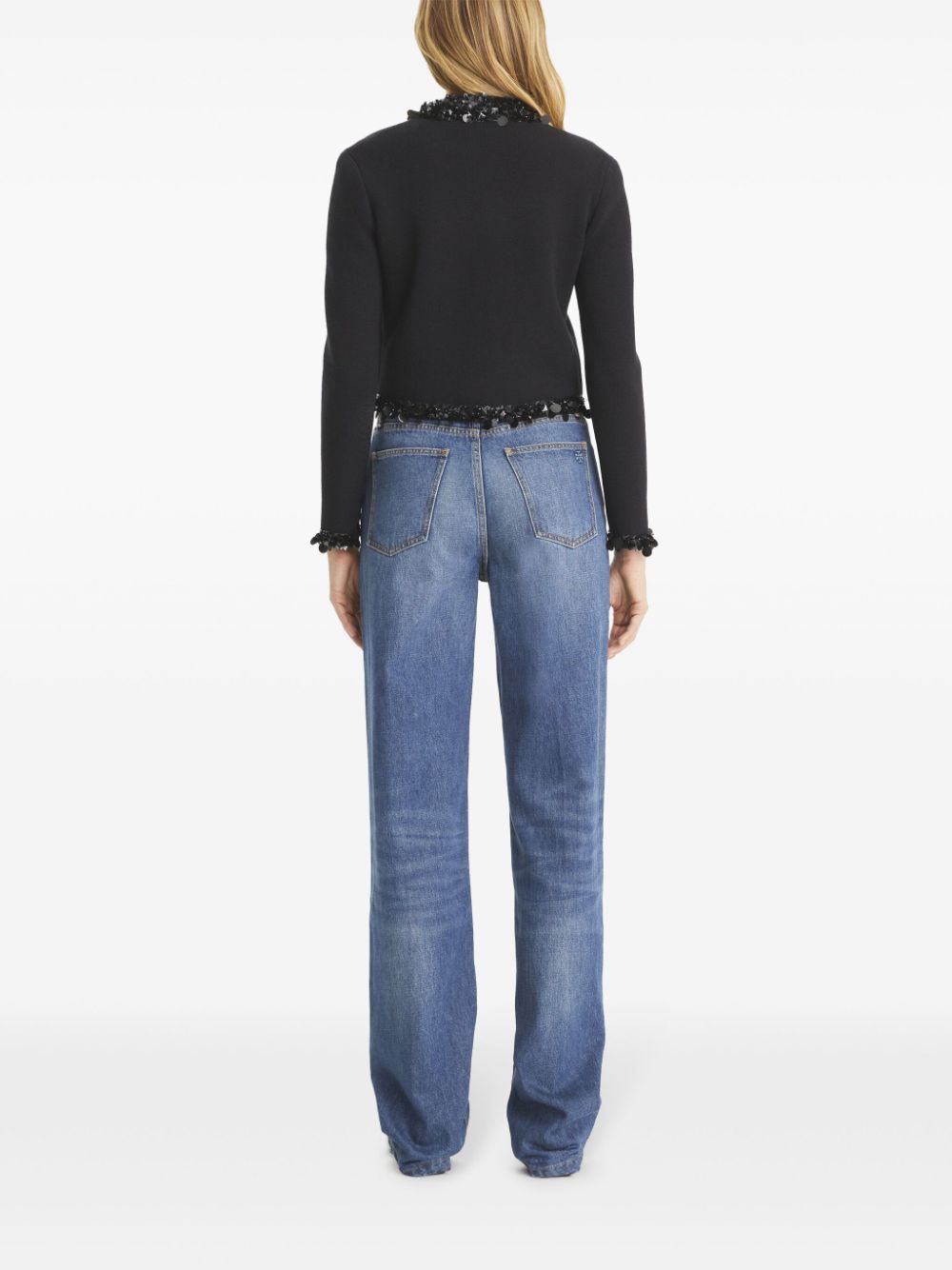Пуловери Tory Burch черни