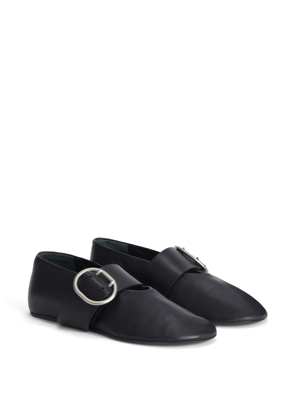 Плоски обувки Jil Sander Черни