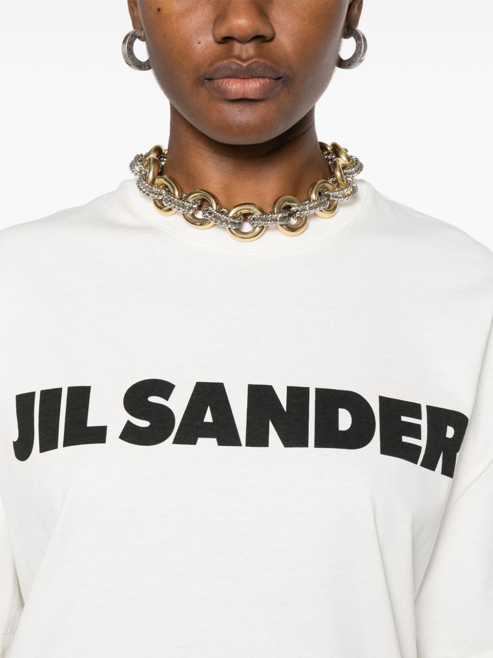 Тениски и поло блузи Jil Sander в бяло