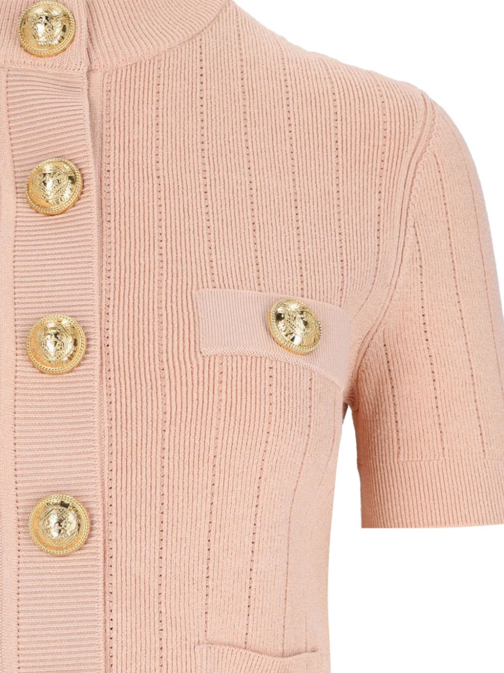 Къс кардиган Balmain с четири джоба