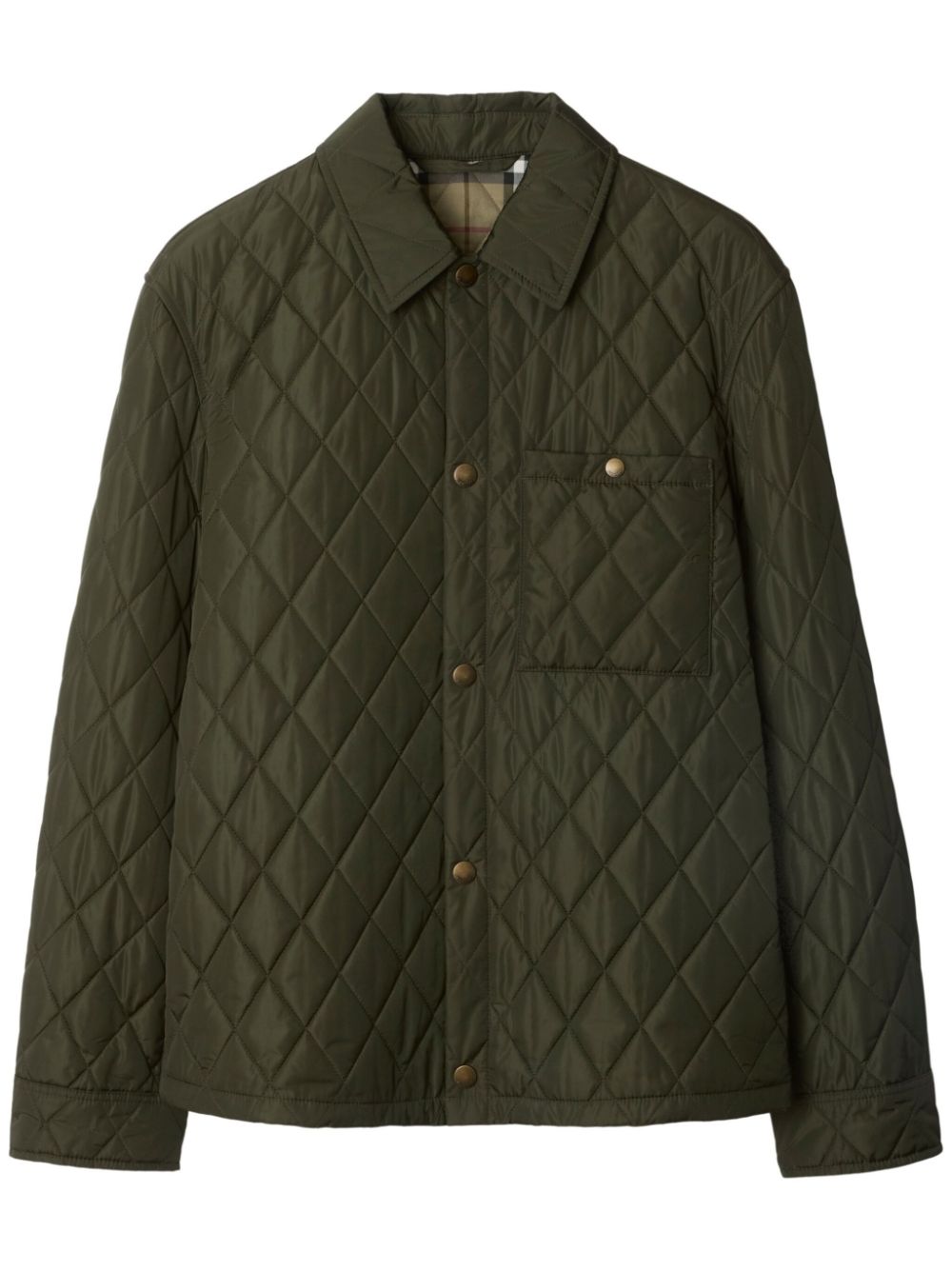Ватирано яке с дизайн на Burberry