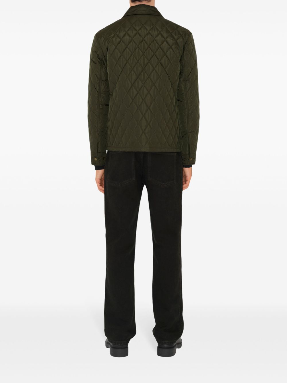 Ватирано яке с дизайн на Burberry