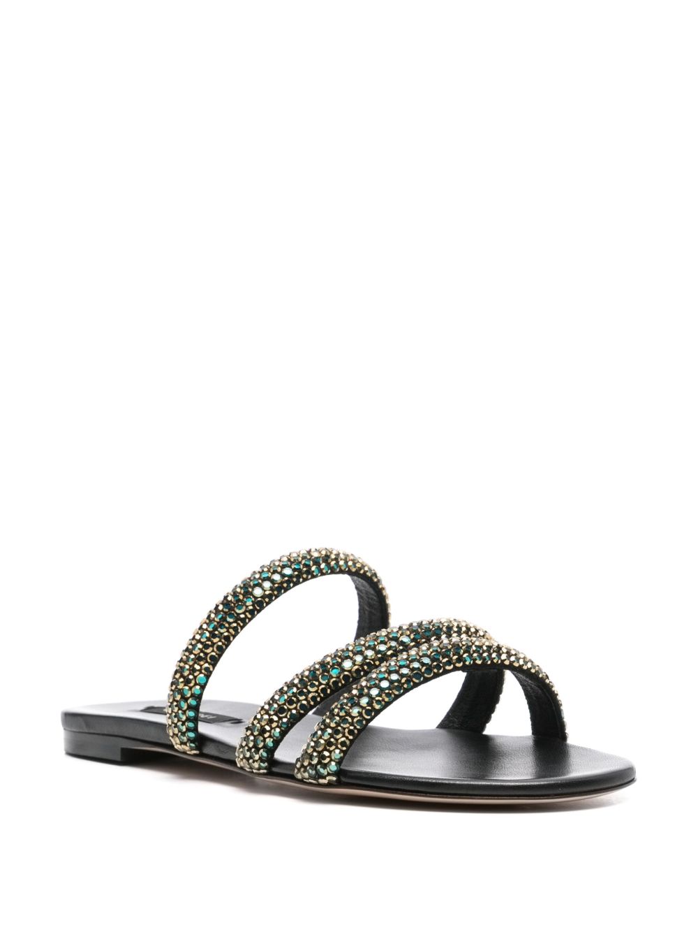 Сандали Casadei черни