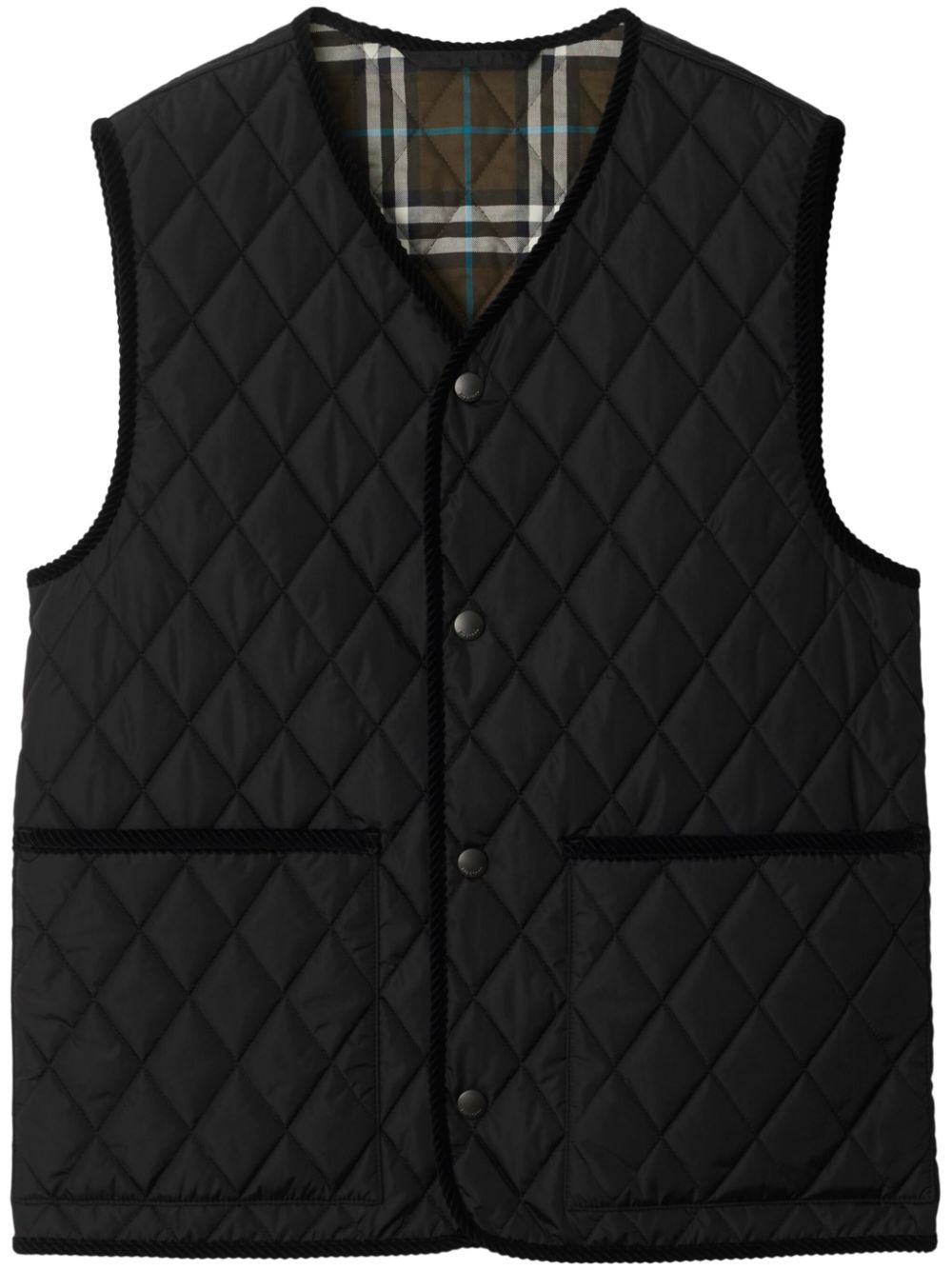 Ватирано яке без ръкави Burberry Nylon