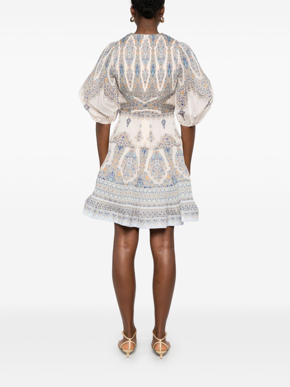 Zimmermann pleated mini dress