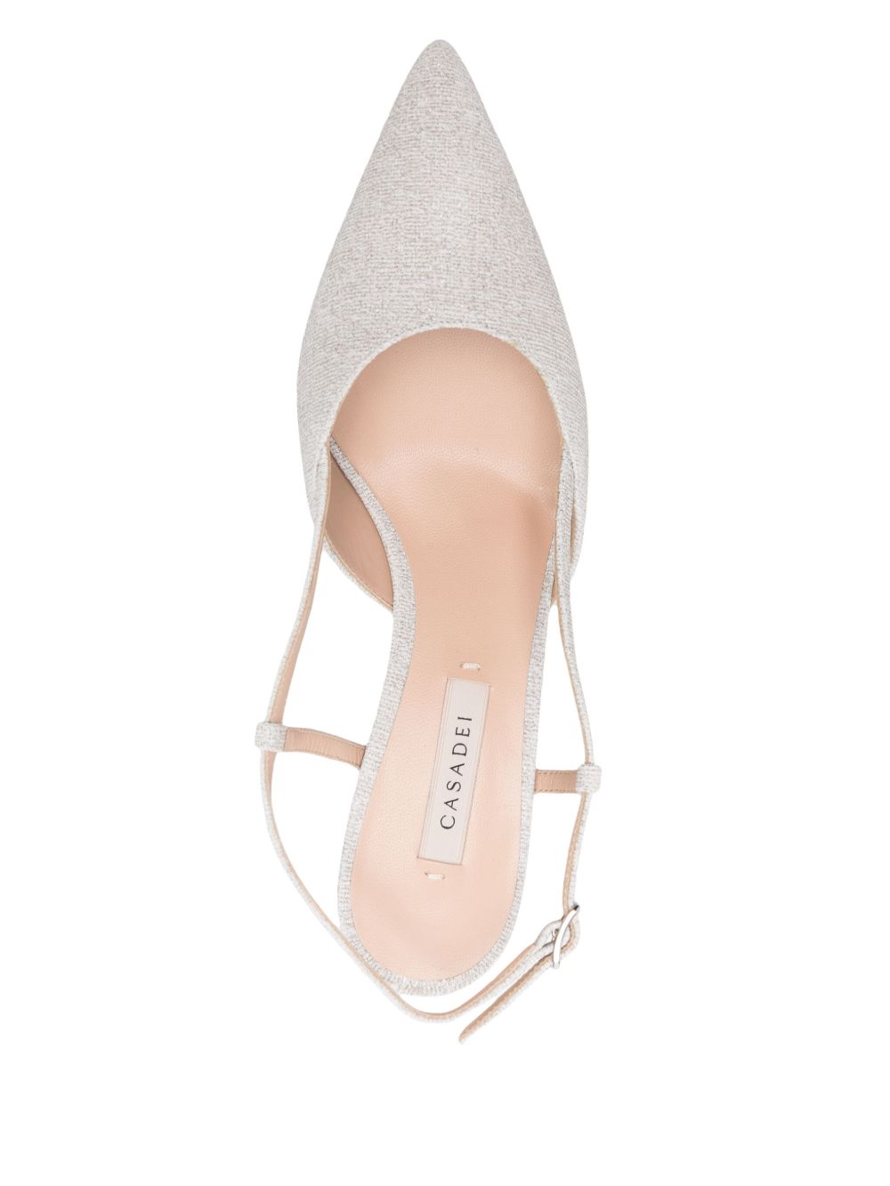Casadei с ток, сребърни