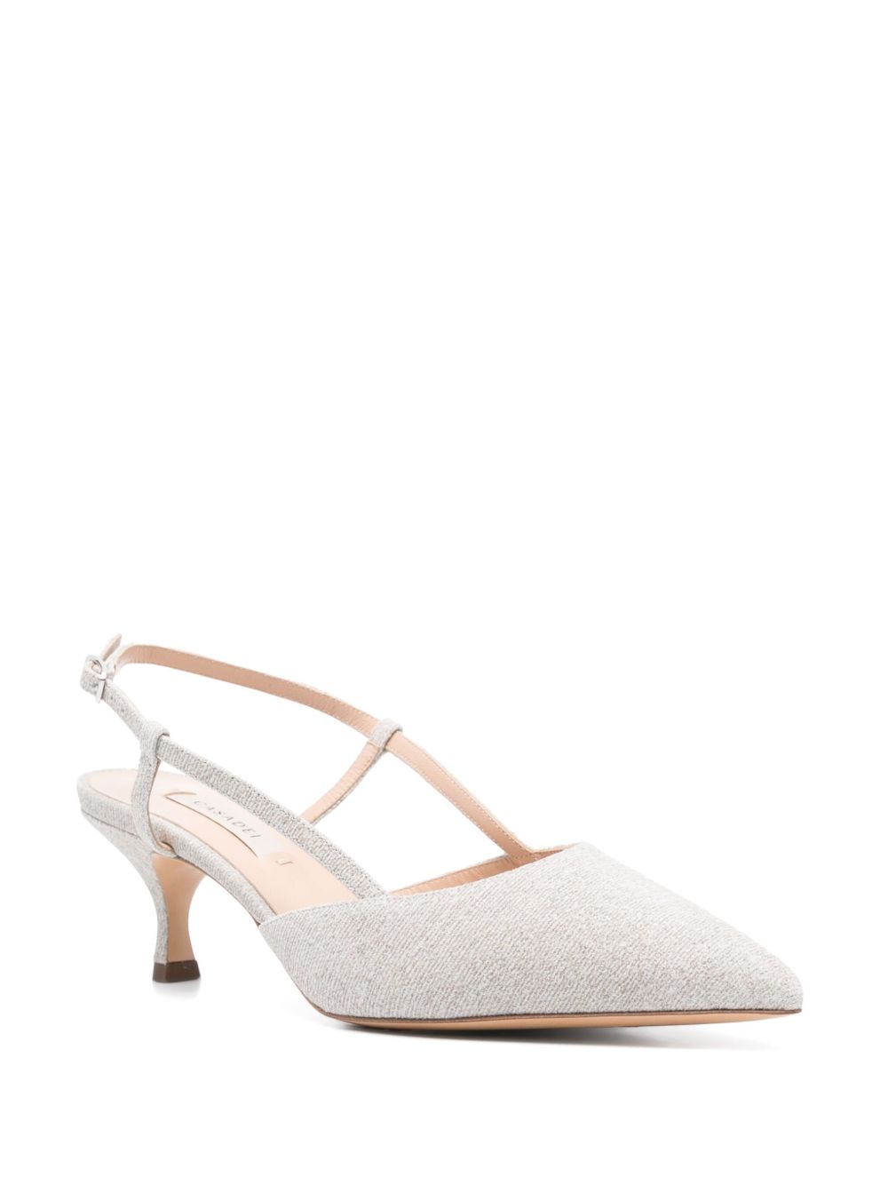 Casadei с ток, сребърни