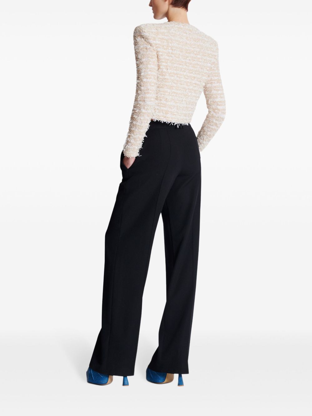 Късо туидово яке Balmain