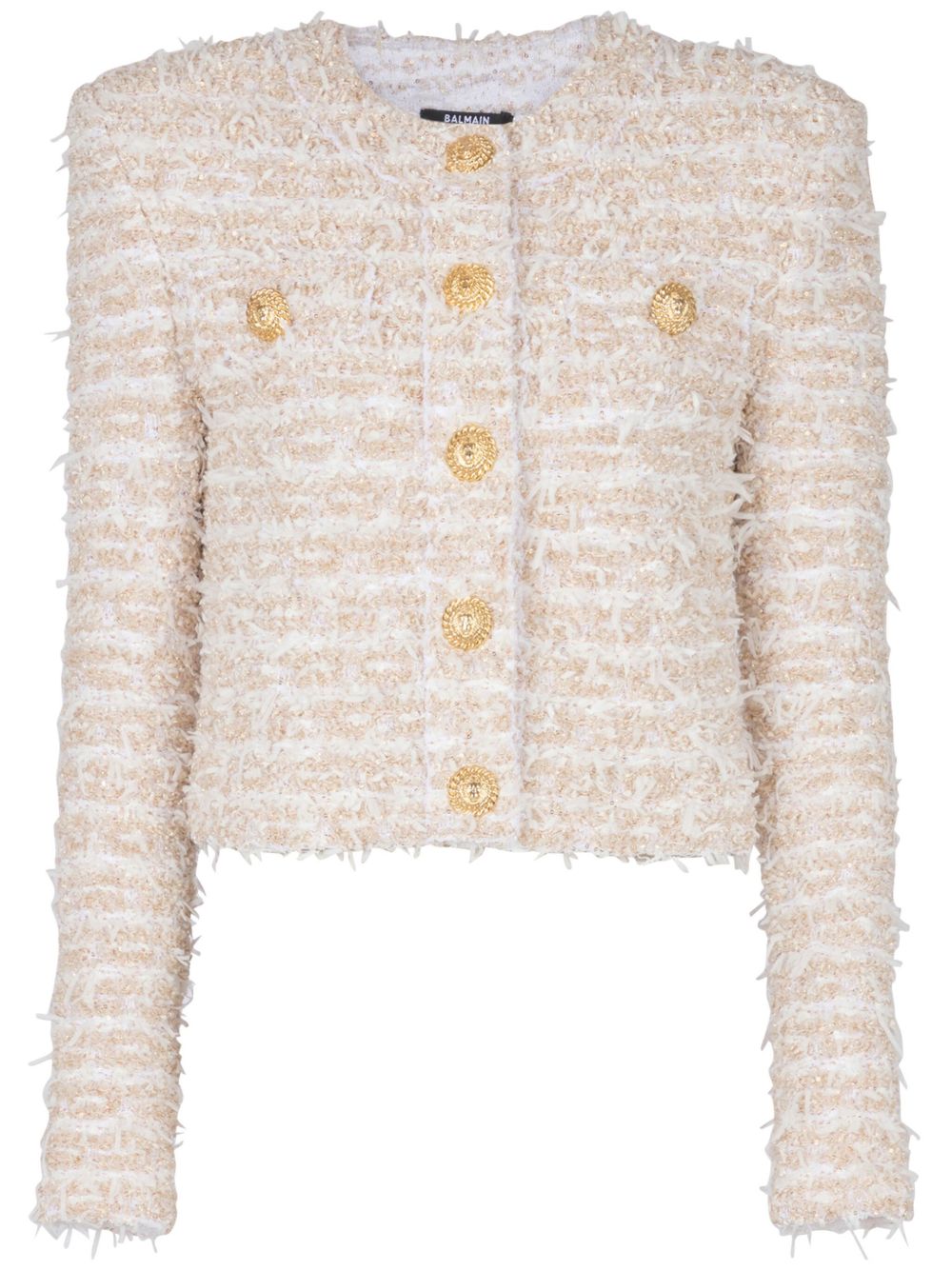 Късо туидово яке Balmain