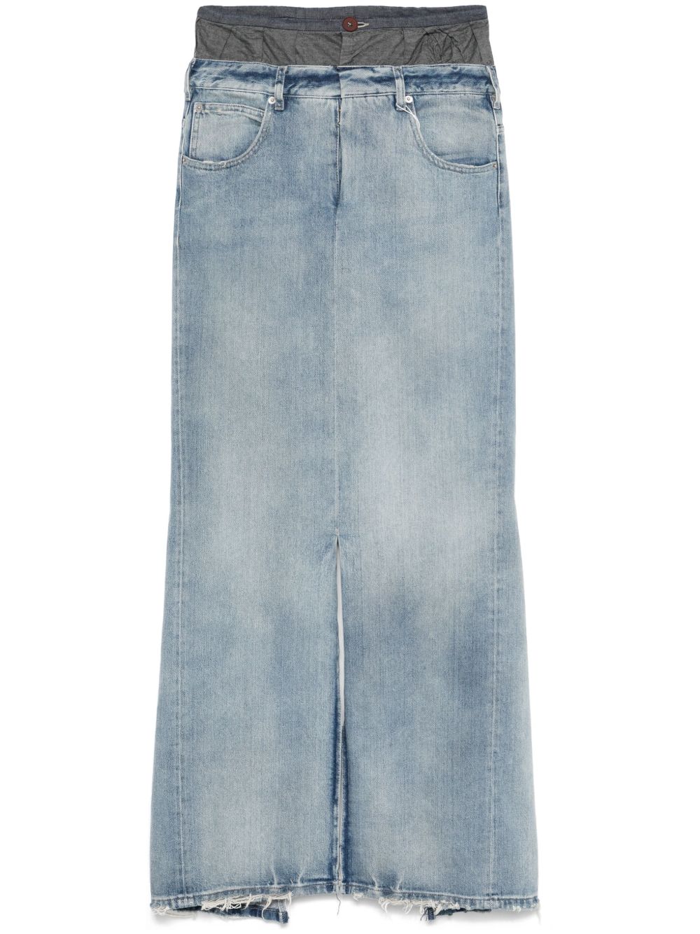 Дънкова памучна макси пола Maison Margiela