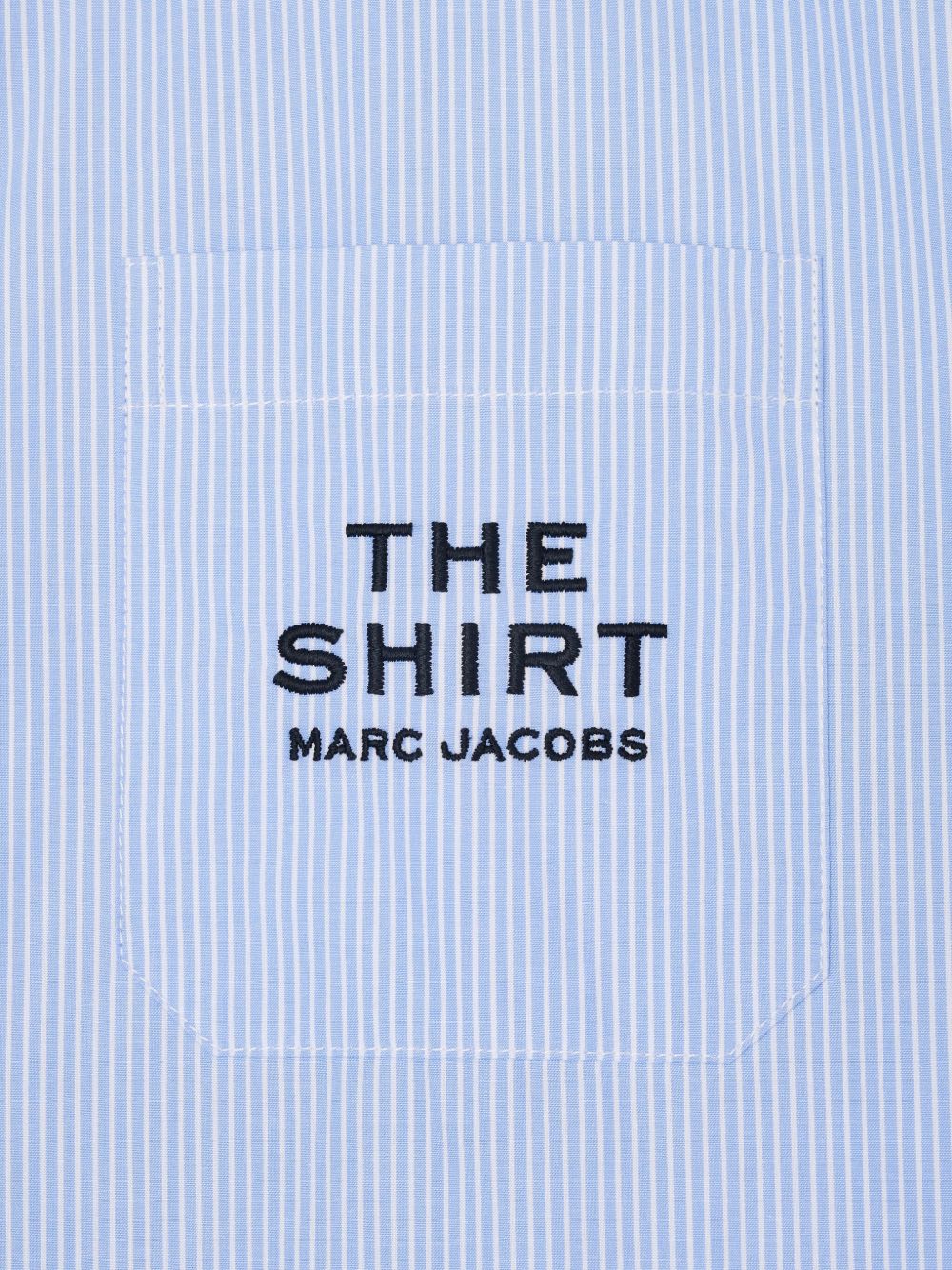 Ризи Marc Jacobs в прозрачно синьо