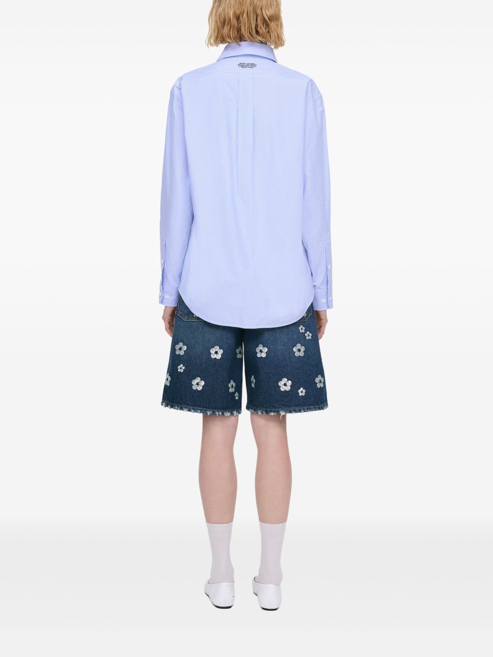 Ризи Marc Jacobs в прозрачно синьо