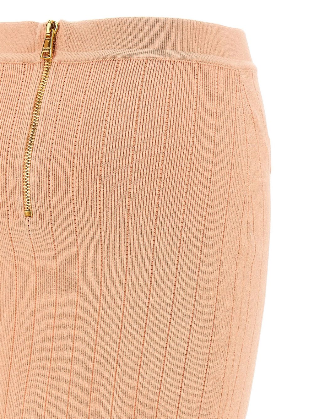 Плетена мини пола Balmain