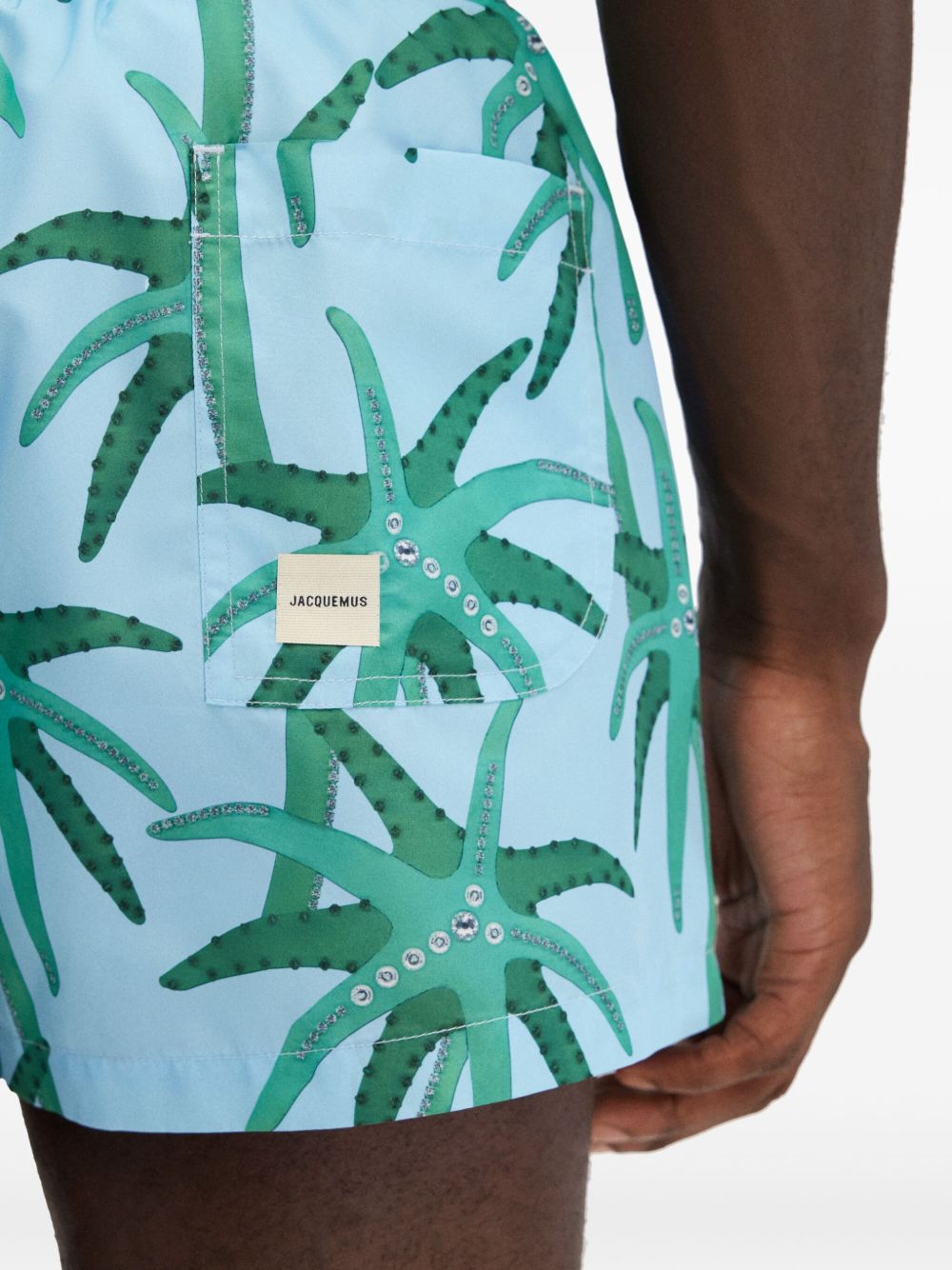 JACQUEMUS Морско облекло Clear Blue