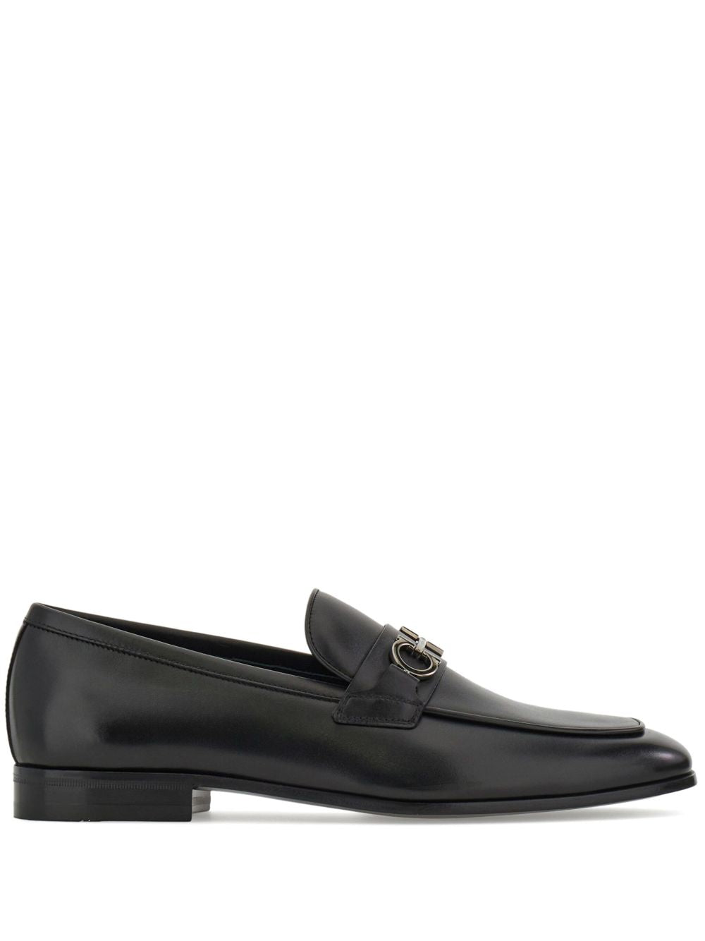 Ferragamo Gancini moccasins with applique