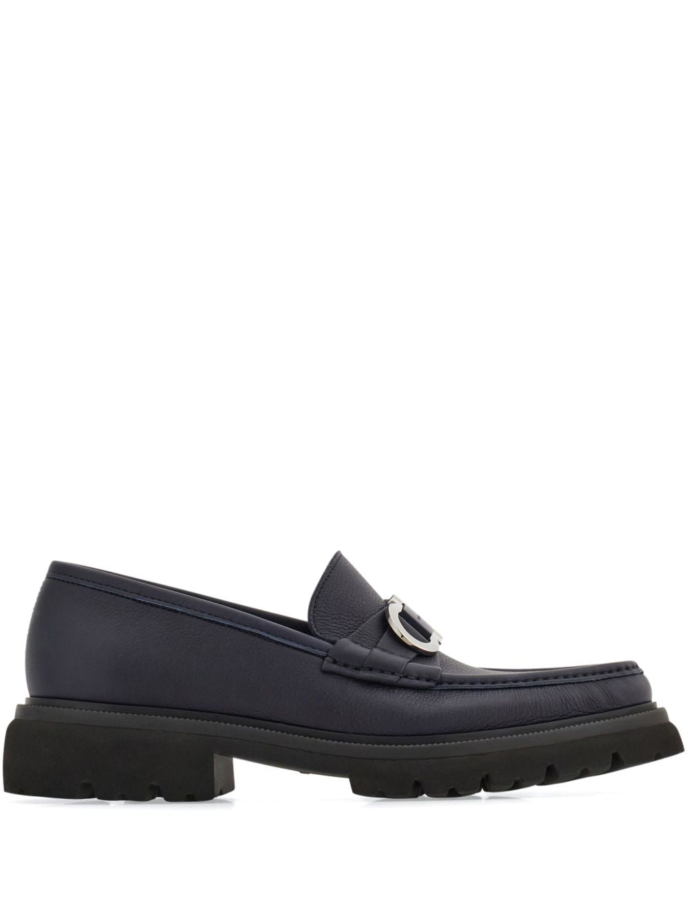 Ferragamo Gancini ornament moccasin
