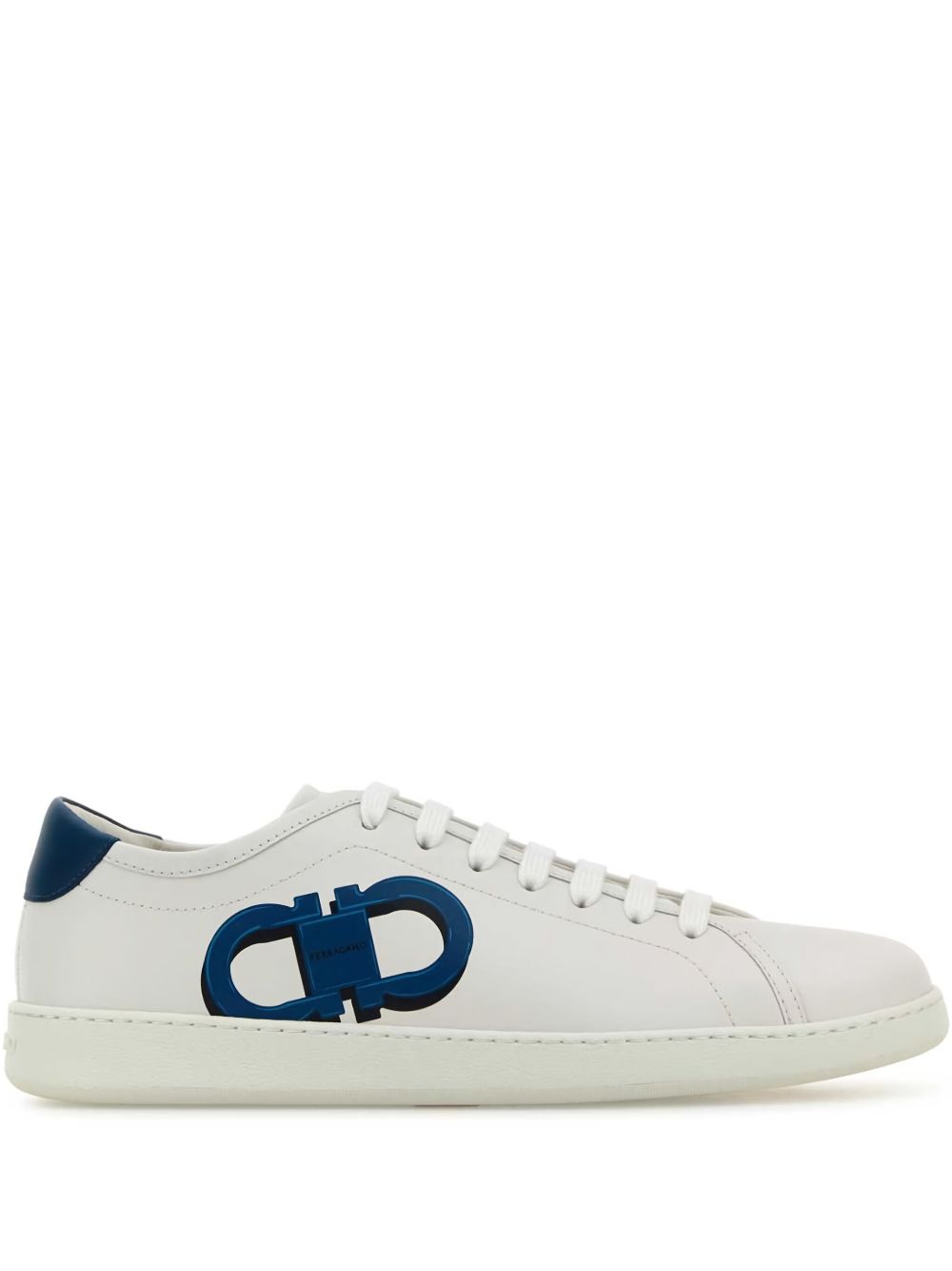 Ferragamo Gancini leather sneakers