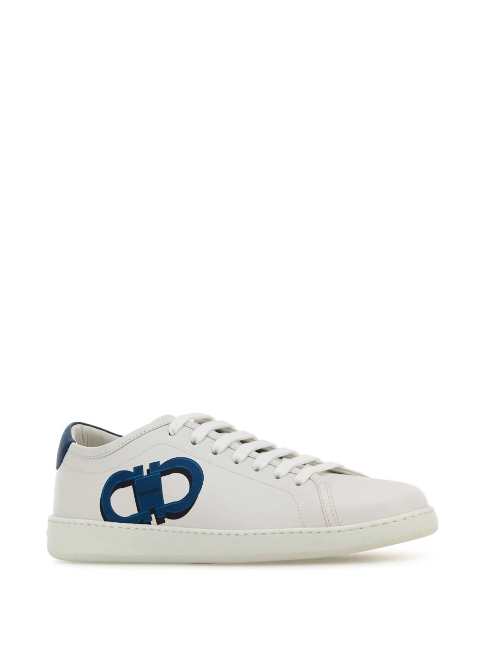 Ferragamo Gancini leather sneakers