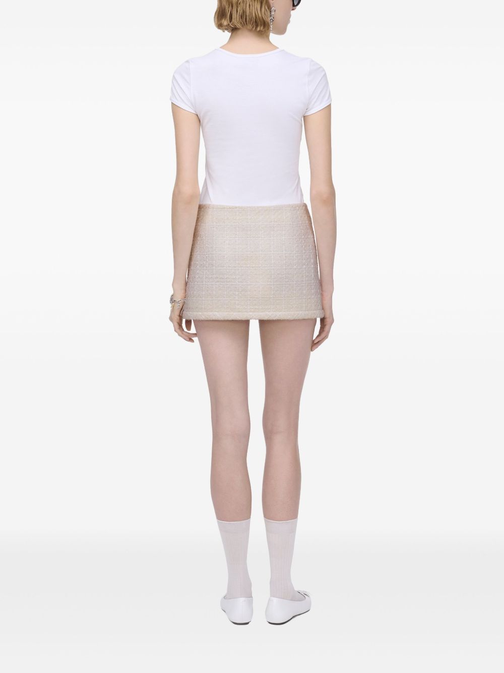 Поли Marc Jacobs в цвят слонова кост