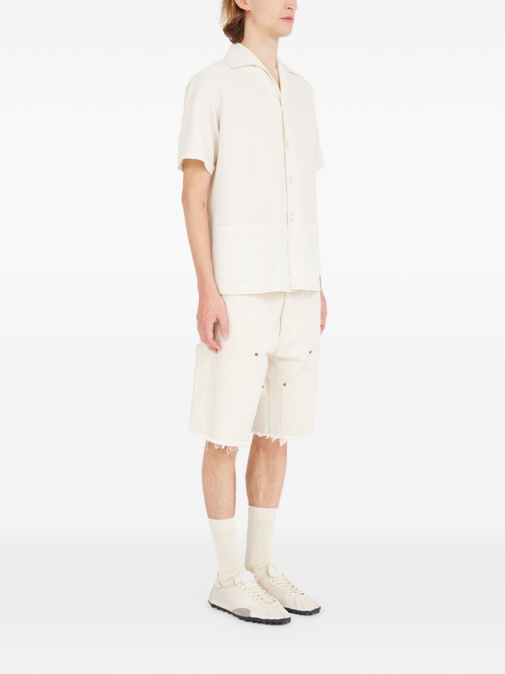 Ризи Maison Margiela бели