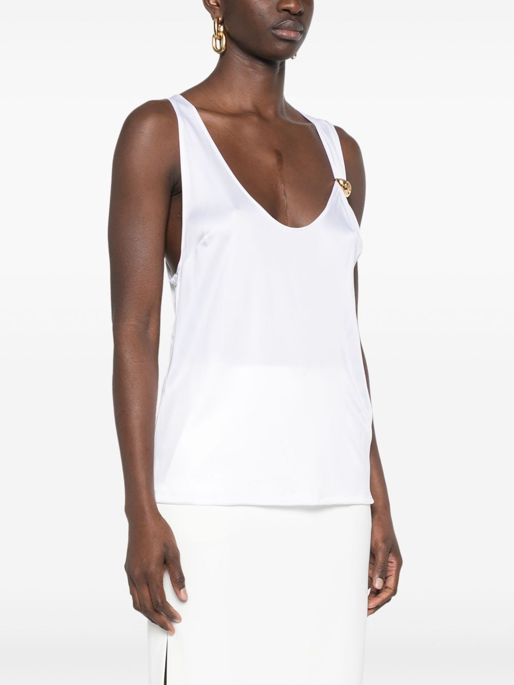 Elisabetta Franchi Top Ivory